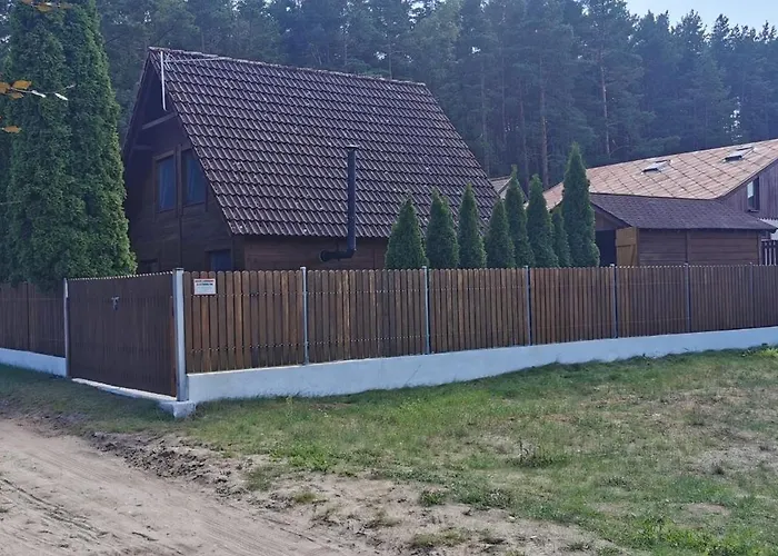 Dom Drewniany Z Kominkiem I Klimatyzacja Lokalizacja Trzy Jeziora I Lasy Swornegacie Semesterbostad